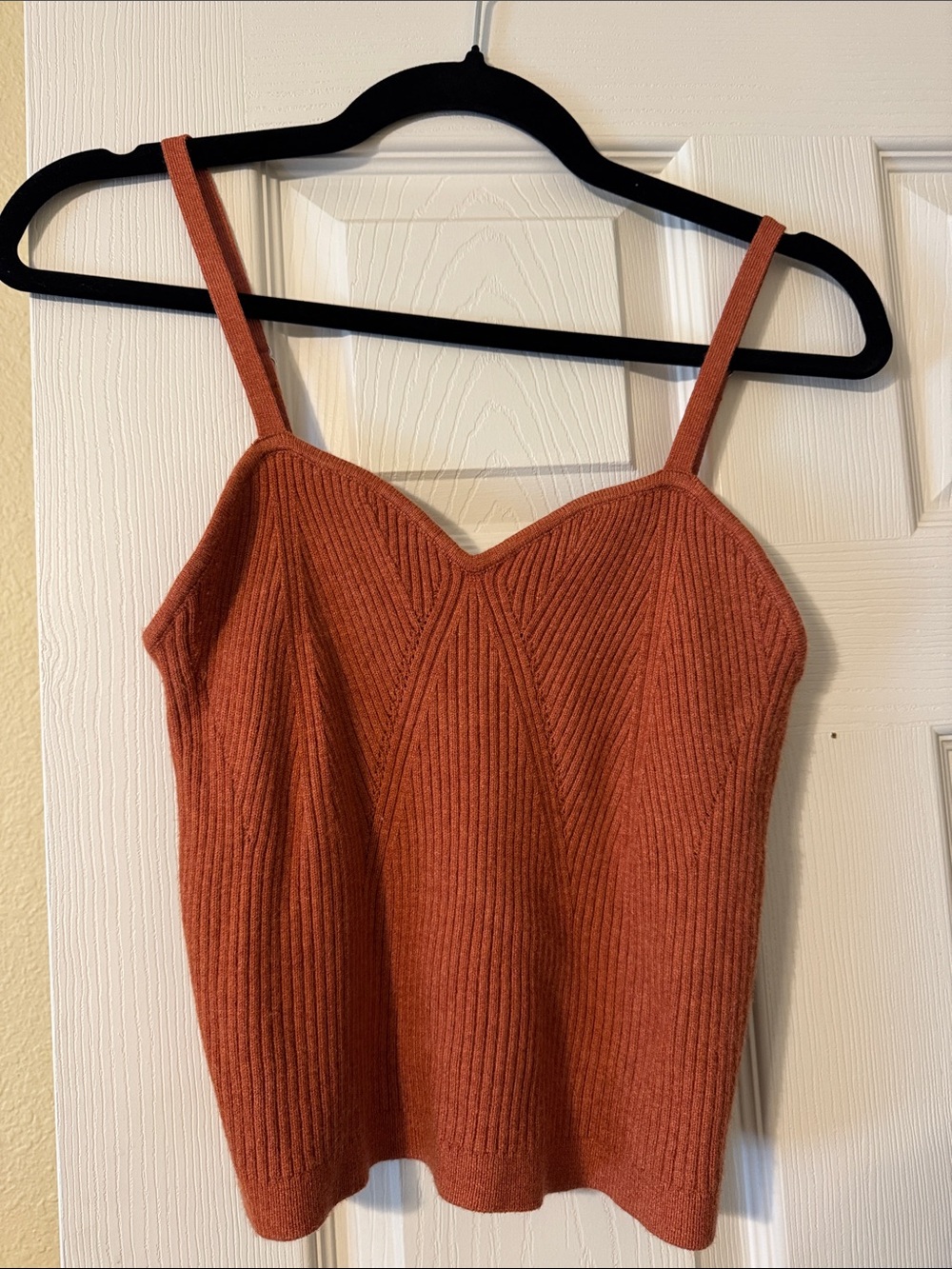 wild fable Rust Ribbed Knit Cami